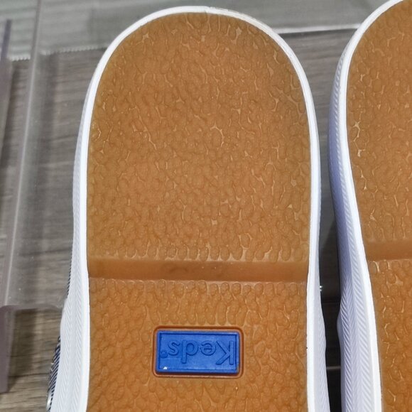 Keds Comfort Sneaker women's s sz 10 Purple stripes Streetwear Tennis Shoe - Picture 13 of 13